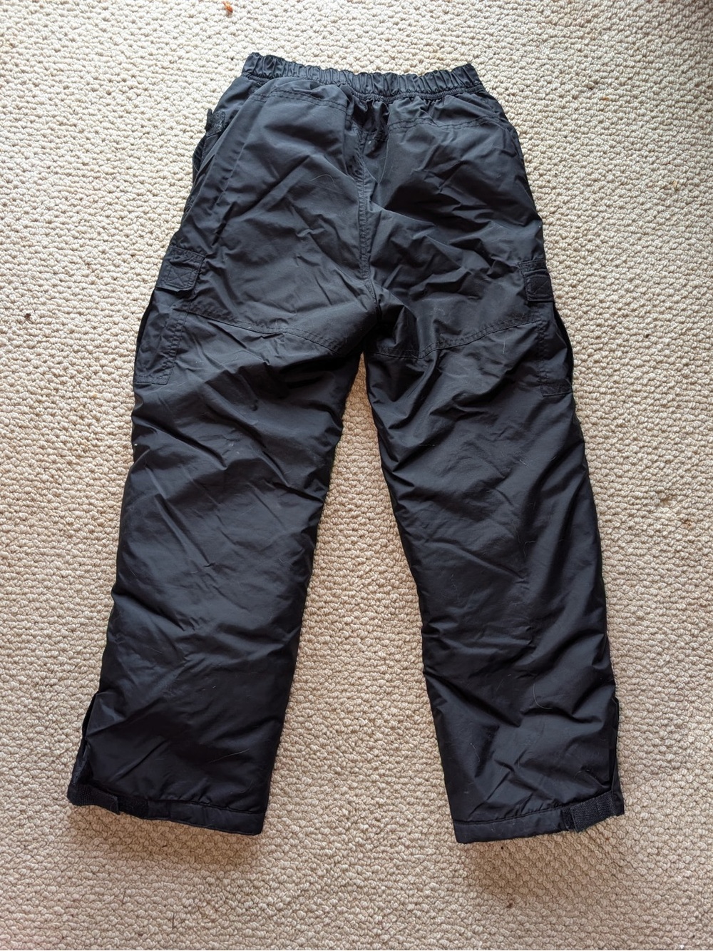 Kid’s L Black Insulated Snow Pants